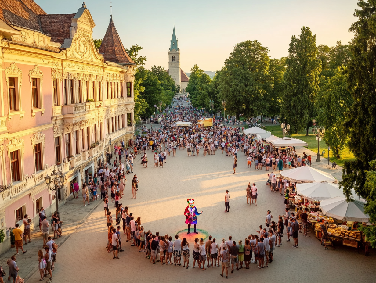 Începe astăzi Street Music Festival la Satu Mare: trei zile de spectacole în centrul istoric